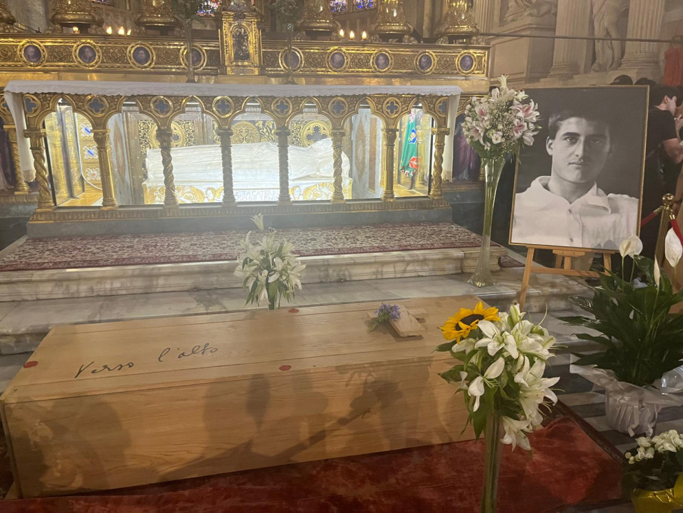 Le spoglie di Piergiorgio Frassati