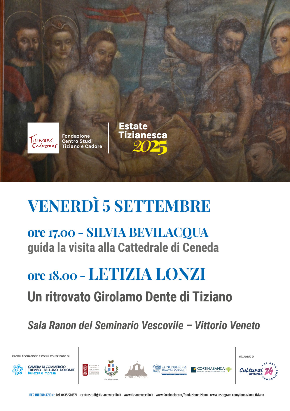 La locandina dell'evento