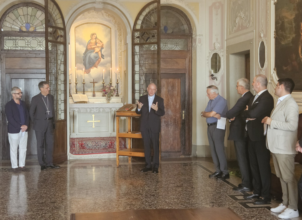 L'intervento di don Papa