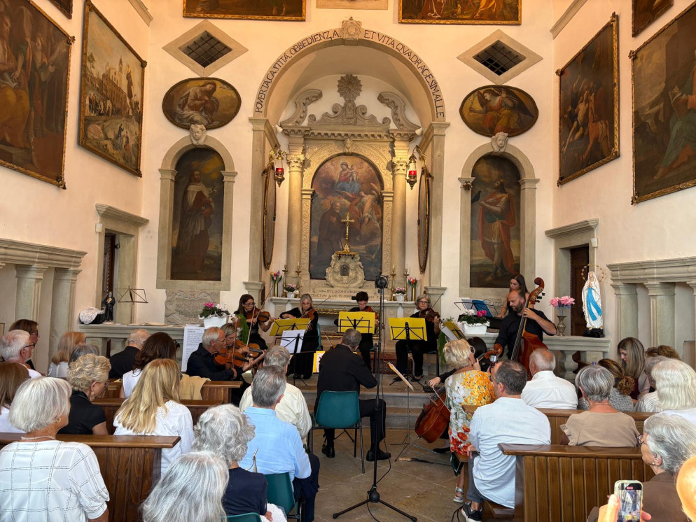 Alcuni scatti del concerto tenuto a Revine