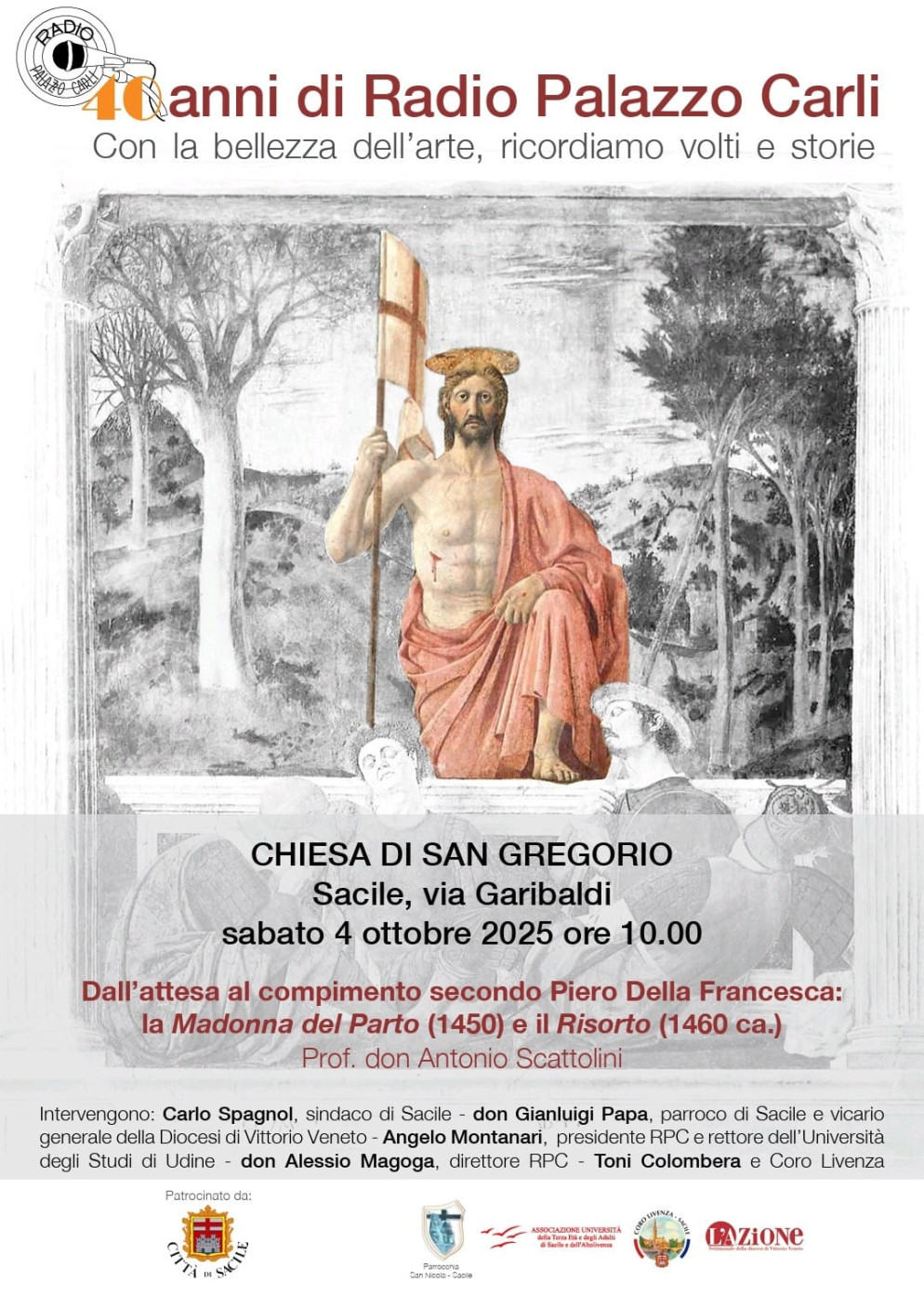 La locandina dell'evento