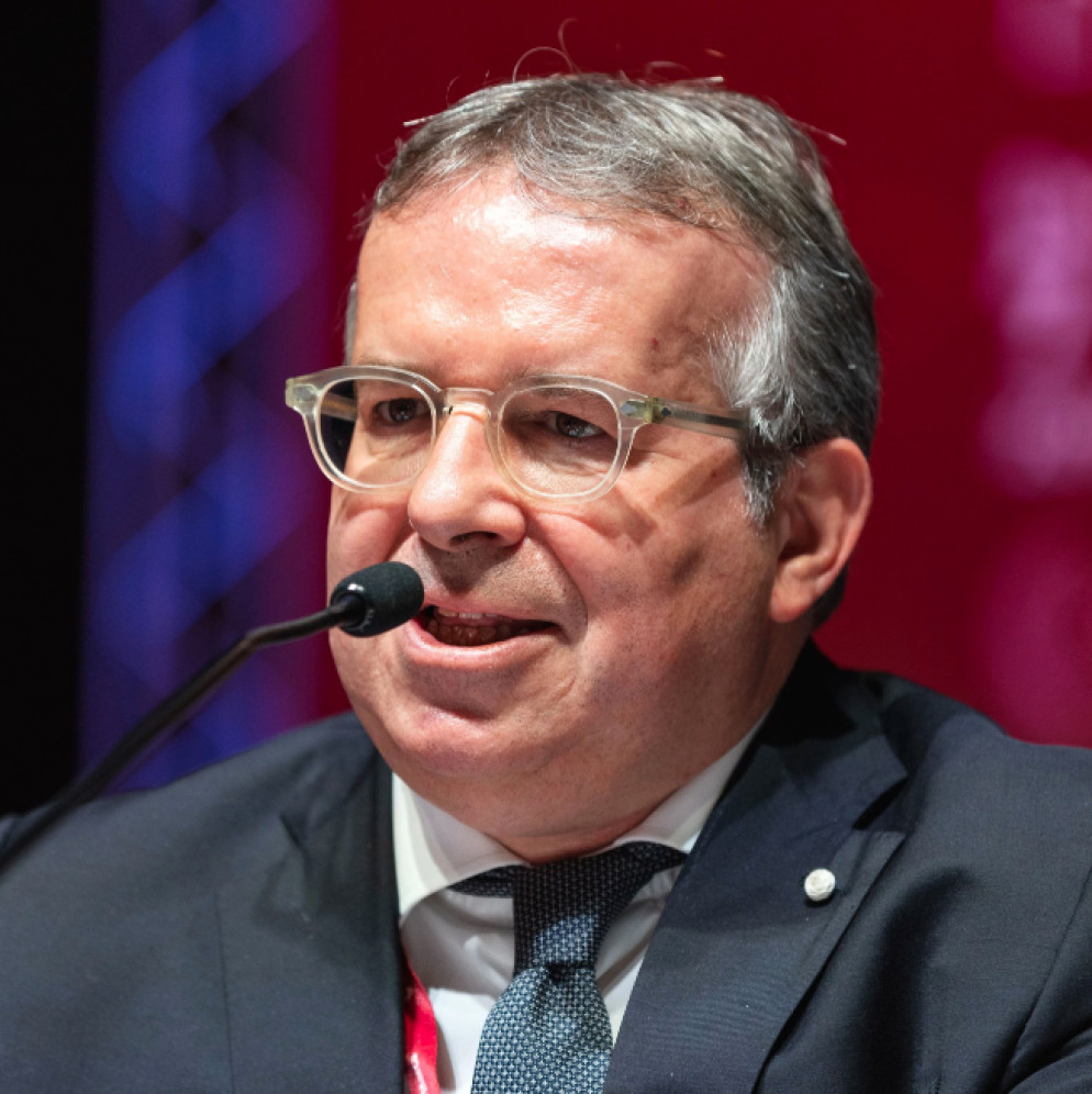 Il presidente Loris Sonego