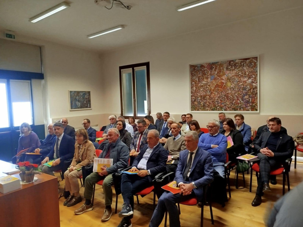 I sindaci presenti all'incontro (foto Psl)