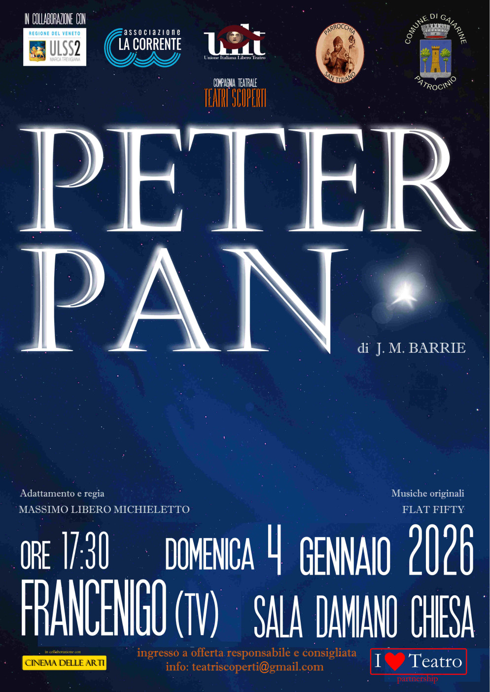 La locandina dell'evento