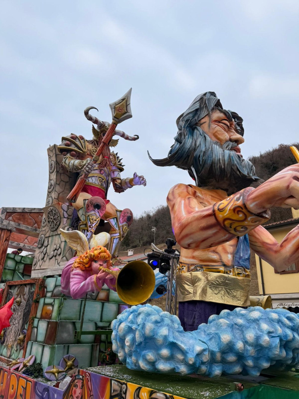 Alcuni scatti della manifestazione di Tarzo oggi, 18 gennaio 2026