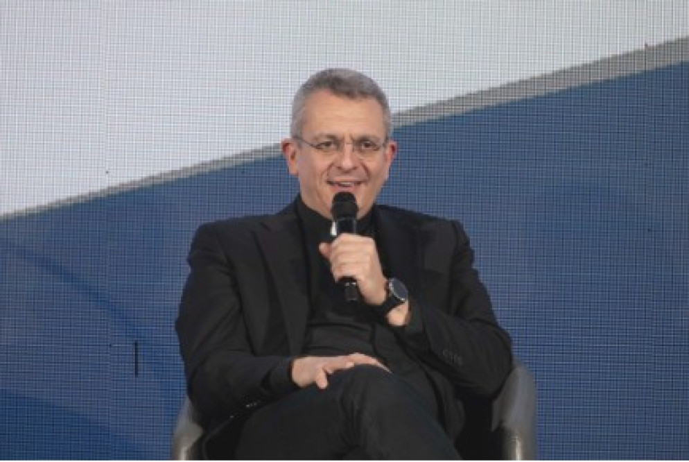 Don Michele Gianola, direttore dell’Ufficio per la pastorale del tempo libero, turismo e sport della Conferenza Episcopale Italiana&nbsp;(Foto Siciliani-Gennari/SIR)
