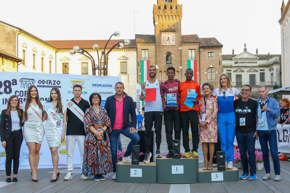 Il podio maschile 2025 (foto Atleticamente)